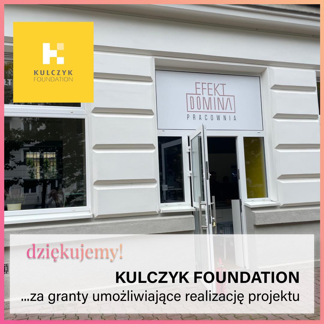 Dziękujemy Kulczyk Foundation